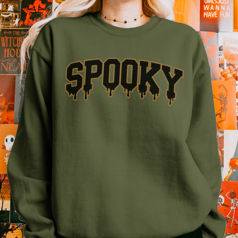 Spooky Halloween Unisex Heavy Blend Crewneck Sweatshirt