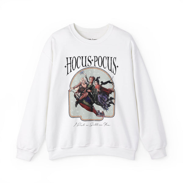 Hocus Pocus I Put a Spell on You Halloween Unisex Heavy Blend Crewneck Sweatshirt