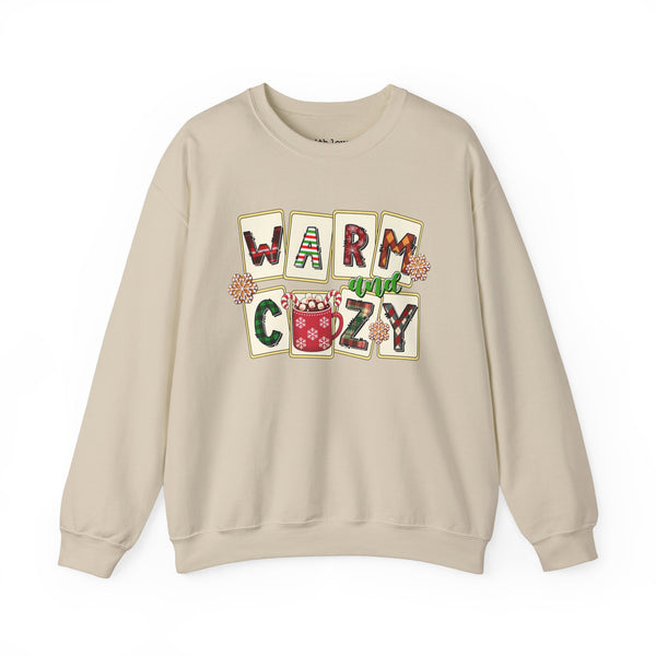 Warm and Cozy Holiday Christmas Unisex Heavy Blend Crewneck Sweatshirt