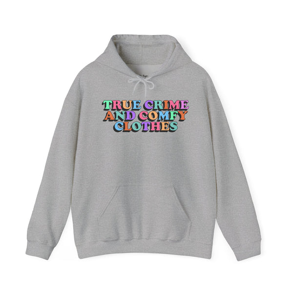 True Crime and Comfy Clothes Unisex Heavy Blend Hooded Sweatshirt