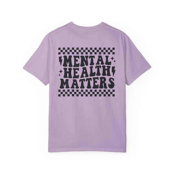 Be Kind to Your Mind Mental Health Matters Comfort Colors Unisex Garment-Dyed T-shirt