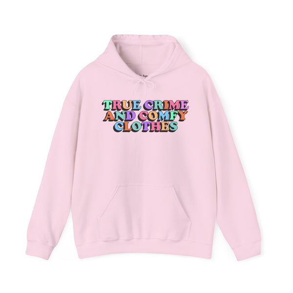 True Crime and Comfy Clothes Unisex Heavy Blend Hooded Sweatshirt