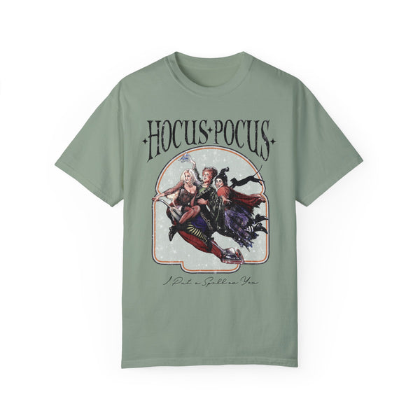 Hocus Pocus I Put a Spell on You Halloween Comfort Colors Unisex Garment-Dyed T-shirt