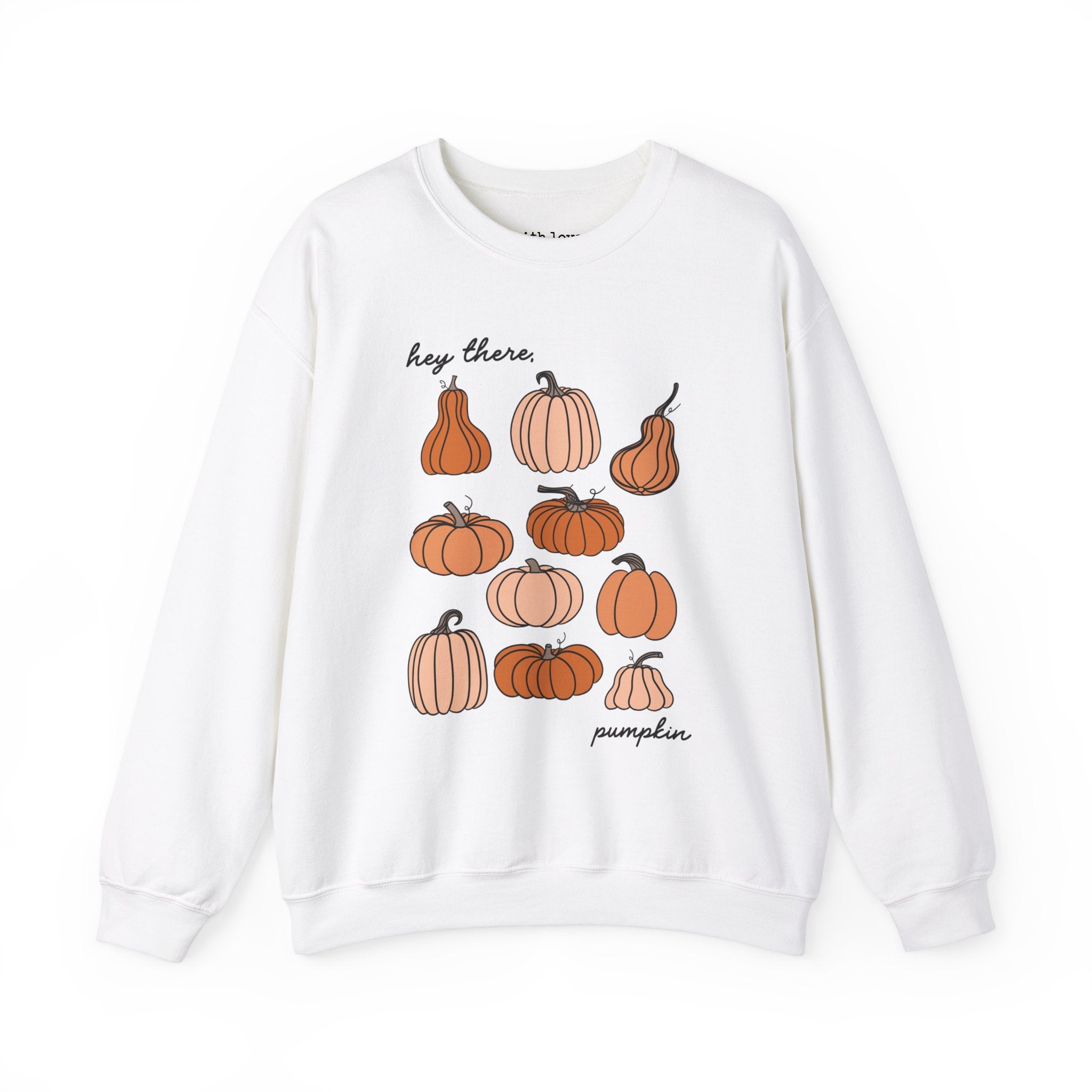 Hey There, Pumpkin Fall Crewneck Sweatshirt