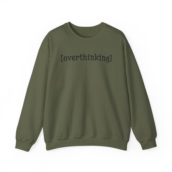 Overthinking Anxious Unisex Heavy Blend Crewneck Sweatshirt