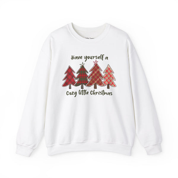 Have Yourself a Cozy Little Christmas Unisex Heavy Blend Crewneck Sweatshirt