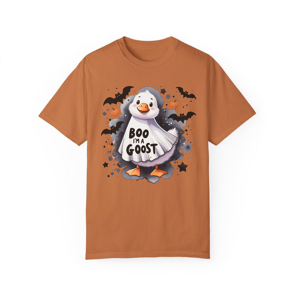 Boo I’m a Goost Halloween Comfort Colors Unisex Garment-Dyed T-shirt