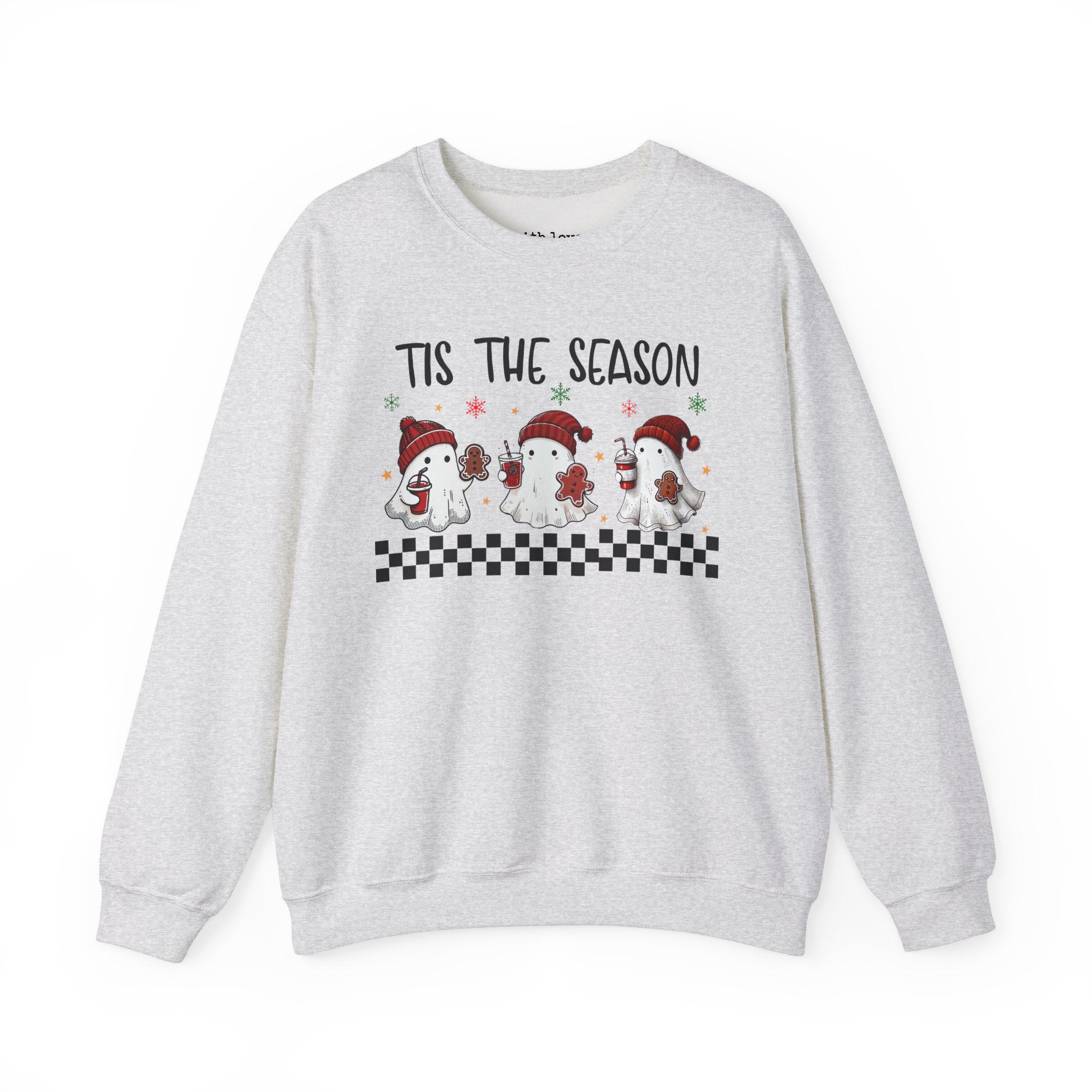 Tis the Season Christmas Ghosts Unisex Heavy Blend Crewneck Sweatshirt