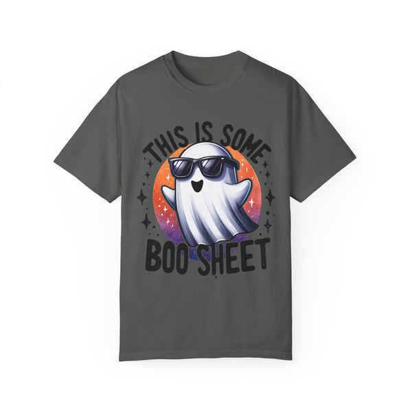 This is Some Boo Sheet Ghost Halloween Comfort Colors Unisex Garment-Dyed T-shirt