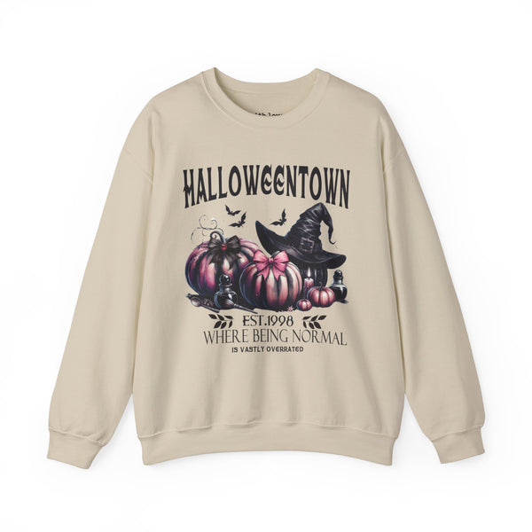 Halloween Town Vastly Overrated Pumpkins Unisex Heavy Blend Crewneck Sweatshirt