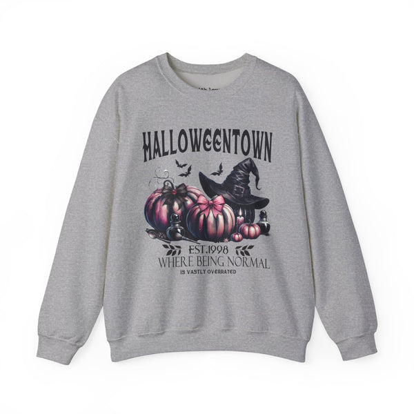 Halloween Town Vastly Overrated Pumpkins Unisex Heavy Blend Crewneck Sweatshirt