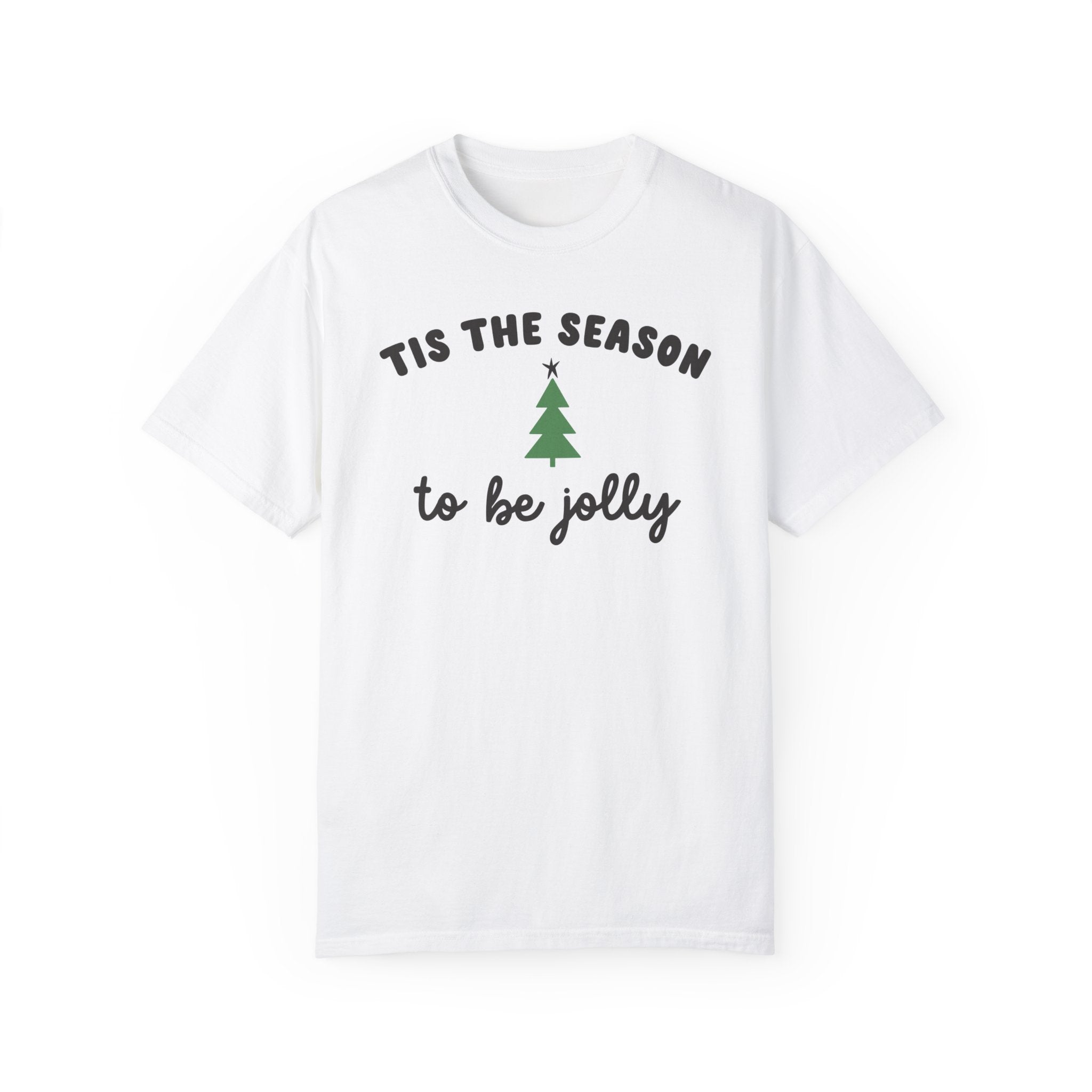 Tis the Season to Be Jolly Christmas Comfort Colors Unisex Garment-Dyed T-shirt