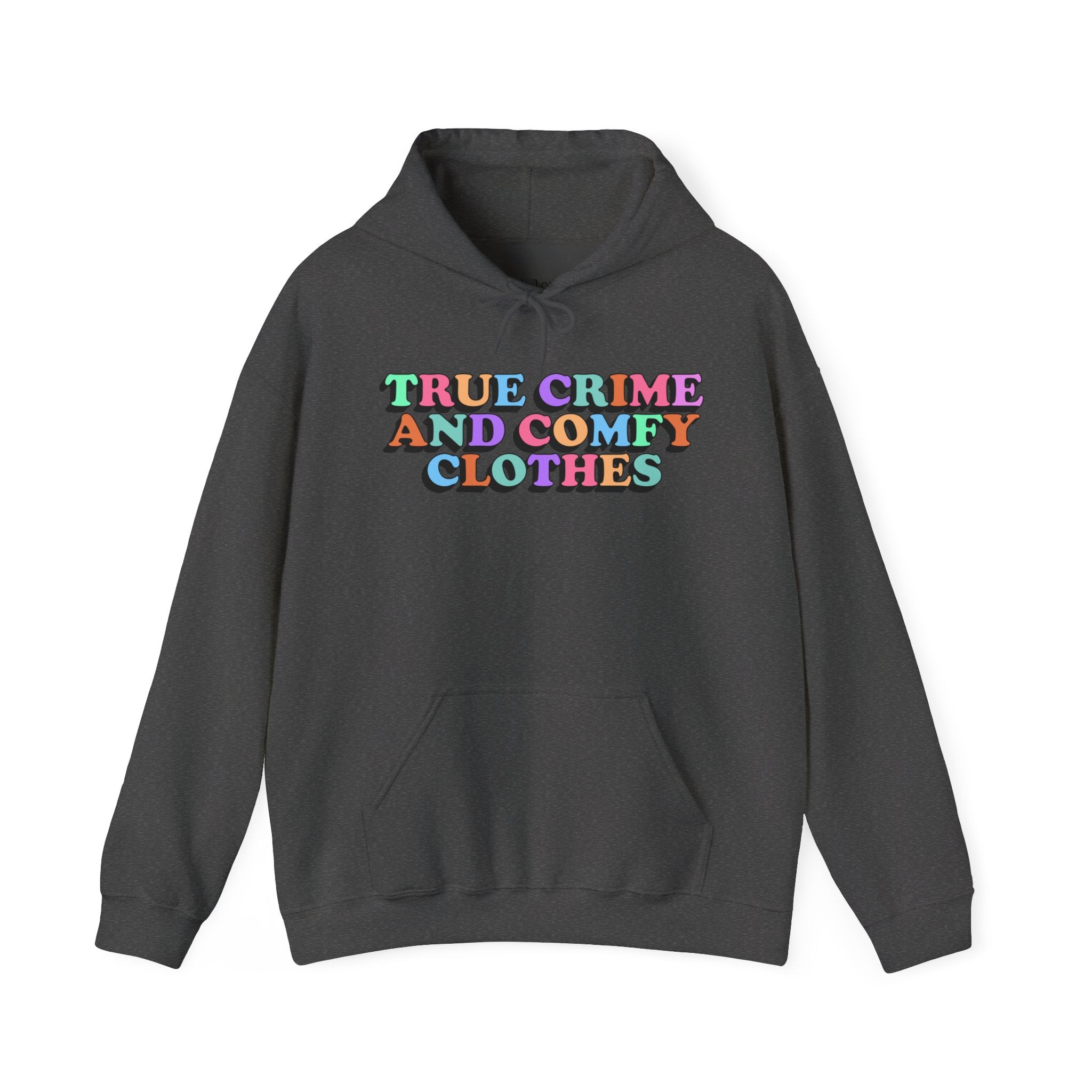 True Crime and Comfy Clothes Unisex Heavy Blend Hooded Sweatshirt