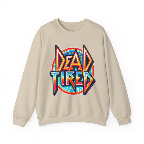 Dead Tired Rock Band Unisex Heavy Blend Crewneck Sweatshirt