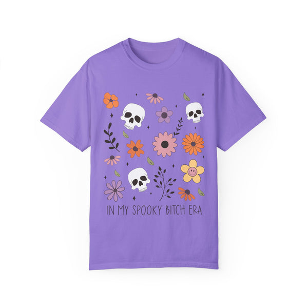 In My Spooky B*tch Era Halloween Comfort Colors Unisex Garment-Dyed T-shirt