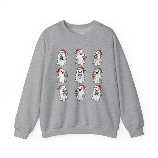 Christmas Ghosties Unisex Heavy Blend Crewneck Sweatshirt