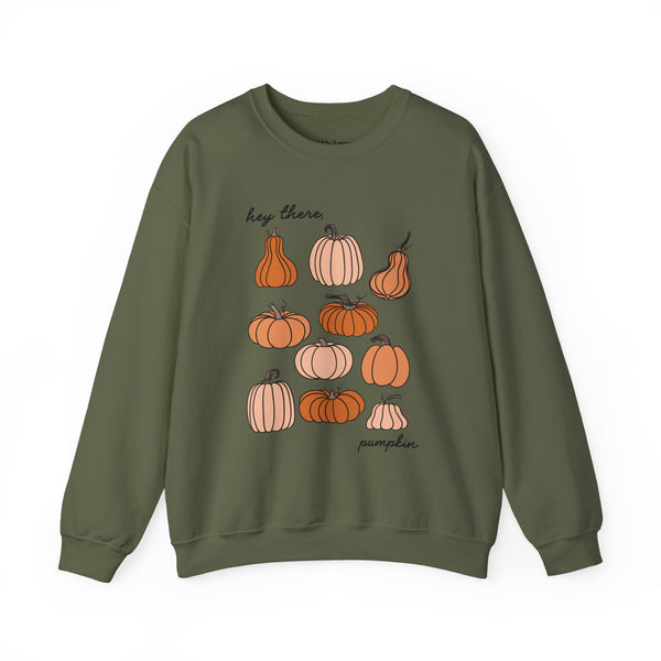 Hey There, Pumpkin Fall Crewneck Sweatshirt