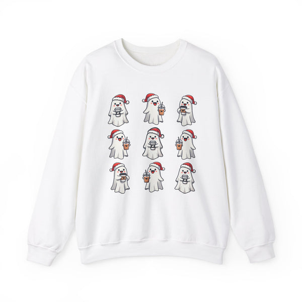 Christmas Ghosties Unisex Heavy Blend Crewneck Sweatshirt