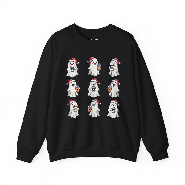 Christmas Ghosties Unisex Heavy Blend Crewneck Sweatshirt