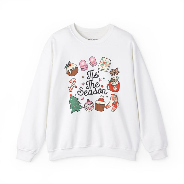 Tis the Season Christmas Things Unisex Heavy Blend Crewneck Sweatshirt