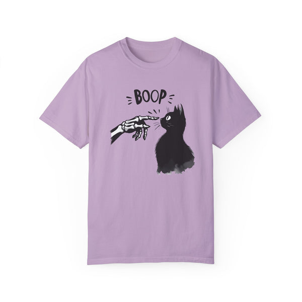 Boop Cat Skeleton Comfort Colors Unisex Garment-Dyed T-shirt