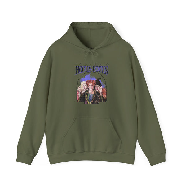 It’s Just a Bunch of Hocus Pocus Halloween Unisex Heavy Blend Hooded Sweatshirt