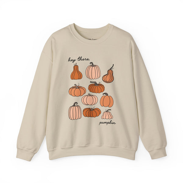 Hey There, Pumpkin Fall Crewneck Sweatshirt