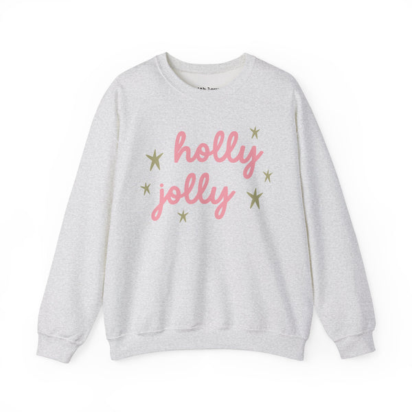 Holly Jolly Christmas Unisex Heavy Blend Crewneck Sweatshirt