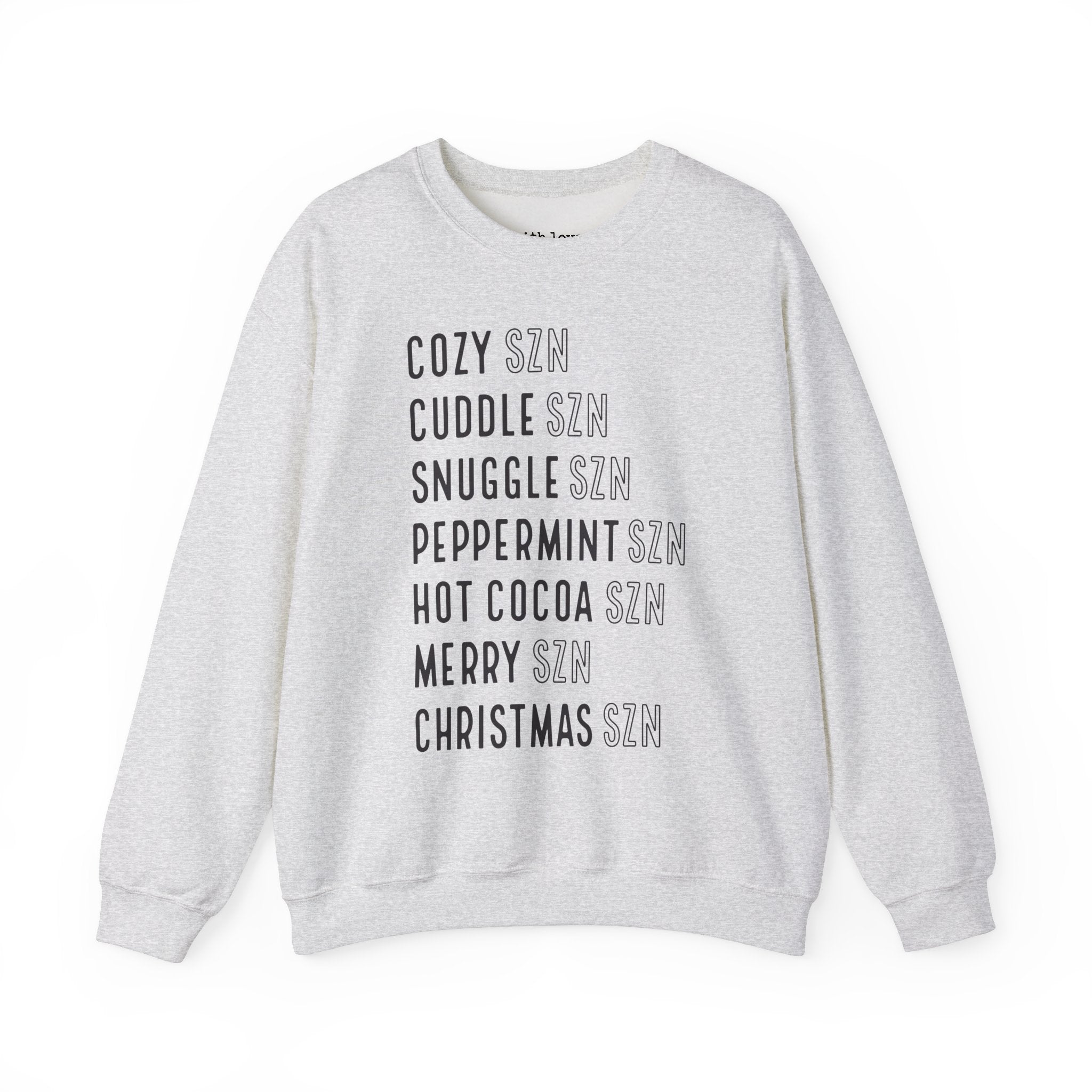 Cozy Christmas San Unisex Heavy Blend Crewneck Sweatshirt