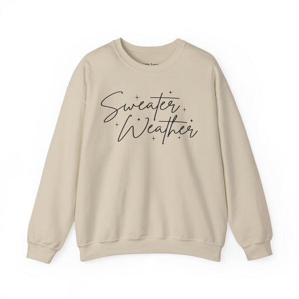 Sweater Weather Cozy Winter Unisex Heavy Blend Crewneck Sweatshirt