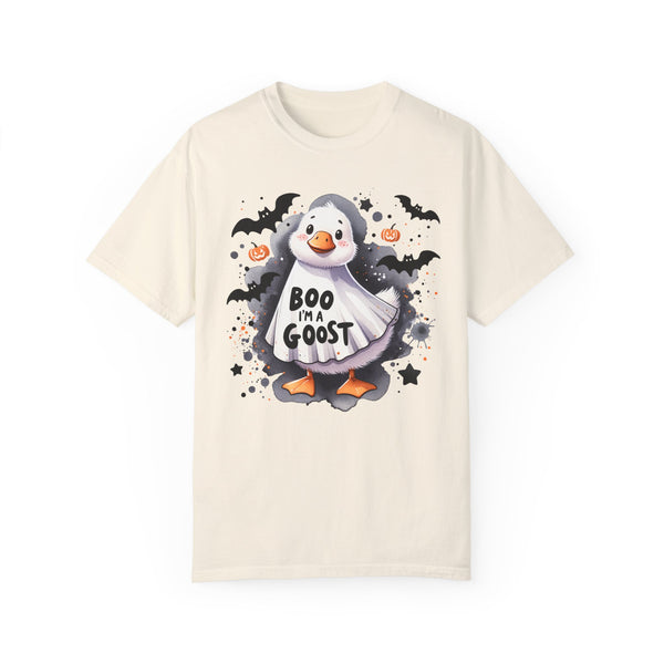 Boo I’m a Goost Halloween Comfort Colors Unisex Garment-Dyed T-shirt