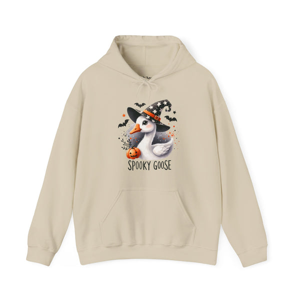 Spooky Goose Halloween Unisex Heavy Blend Hooded Sweatshirt