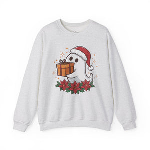 Christmas Ghost Unisex Heavy Blend Crewneck Sweatshirt