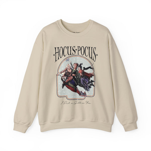 Hocus Pocus I Put a Spell on You Halloween Unisex Heavy Blend Crewneck Sweatshirt