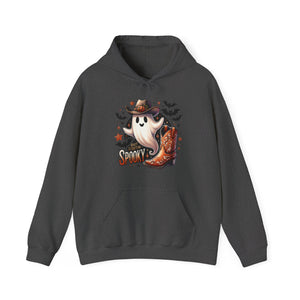 Boot Scootin Spooky Western Halloween Unisex Heavy Blend Hooded Sweatshirt