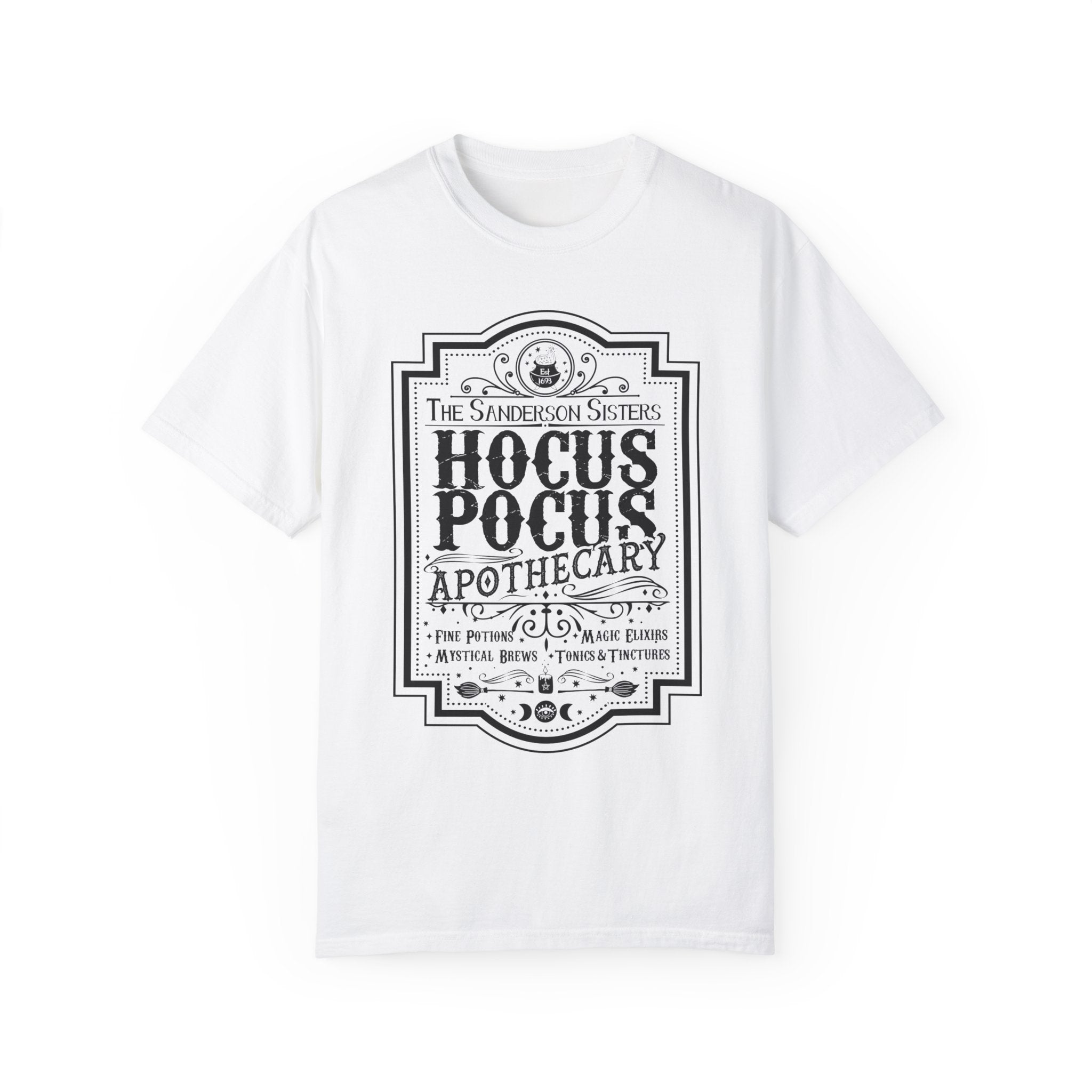 Hocus Pocus Apothecary Halloween Comfort Colors Unisex Garment-Dyed T-shirt