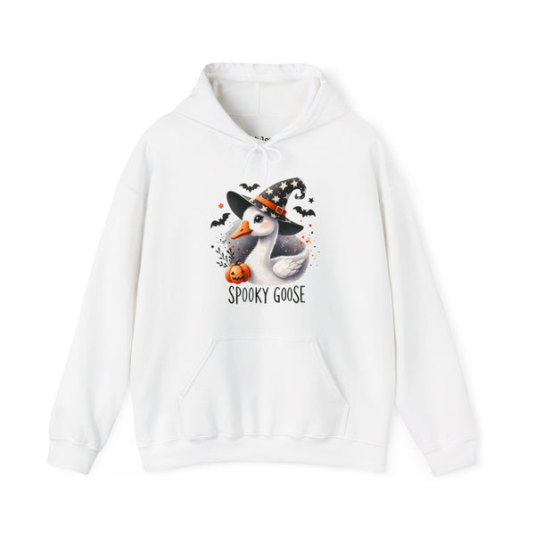 Spooky Goose Halloween Unisex Heavy Blend Hooded Sweatshirt