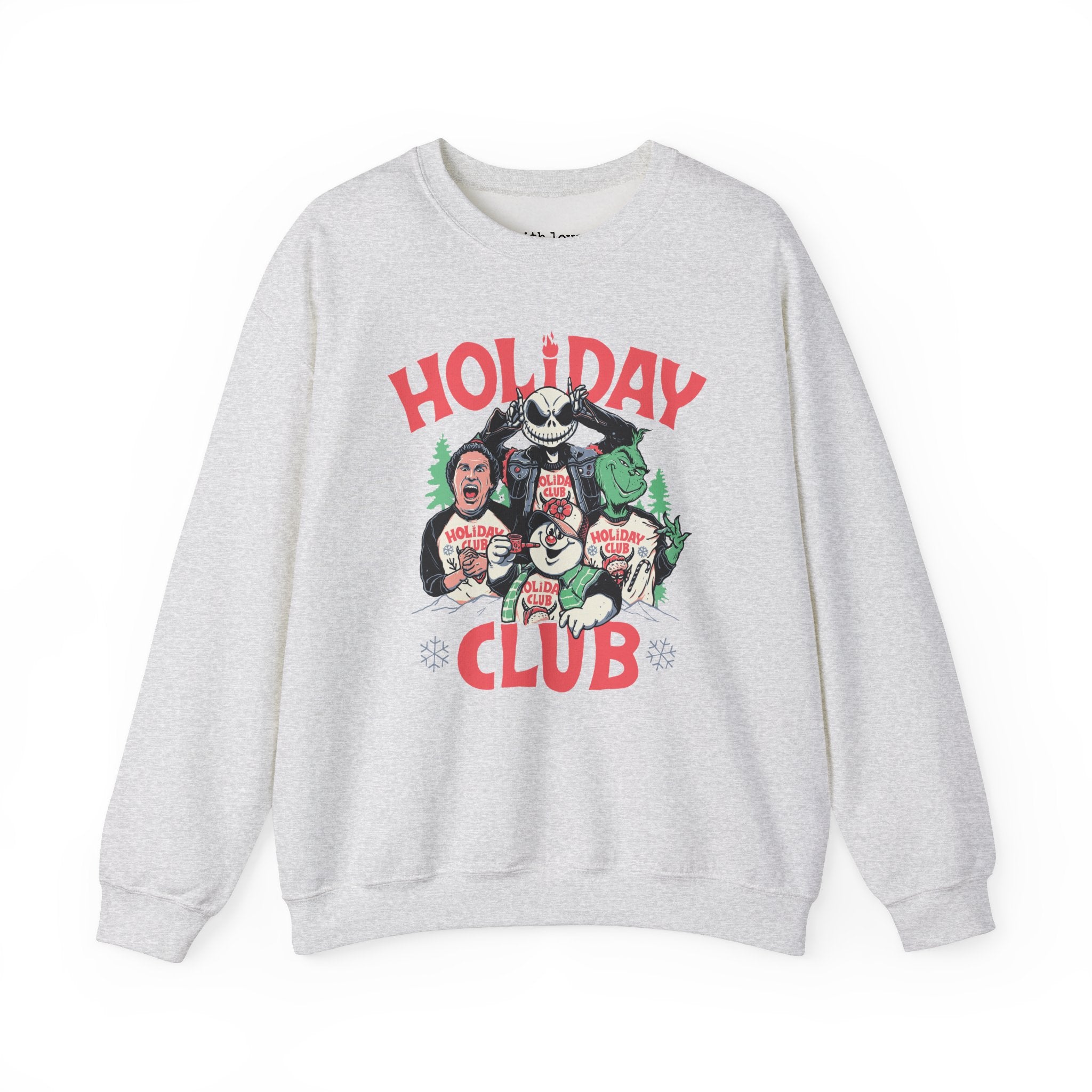 Holiday Club Christmas Unisex Heavy Blend Crewneck Sweatshirt