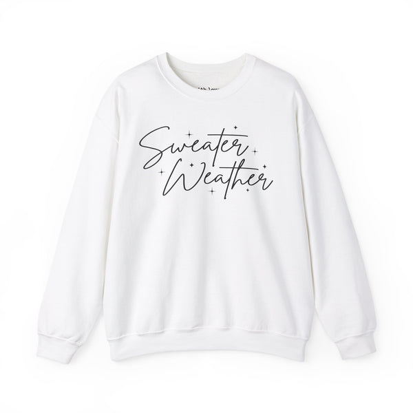 Sweater Weather Cozy Winter Unisex Heavy Blend Crewneck Sweatshirt