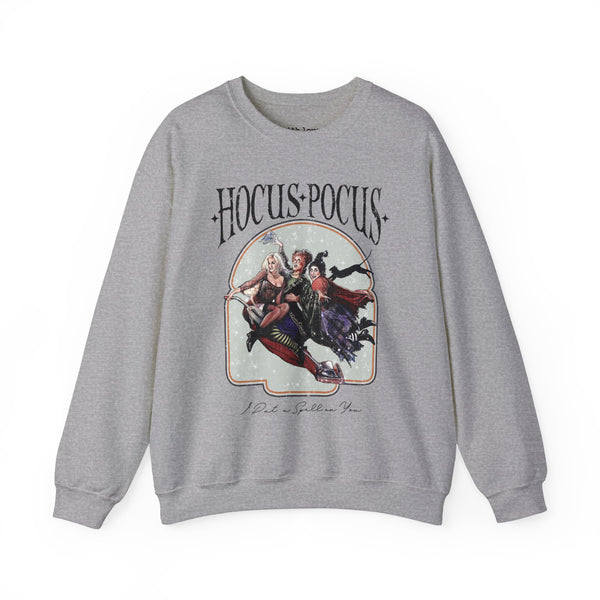 Hocus Pocus I Put a Spell on You Halloween Unisex Heavy Blend Crewneck Sweatshirt