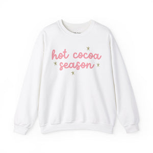 Hot Cocoa Season Christmas Winter Unisex Heavy Blend Crewneck Sweatshirt