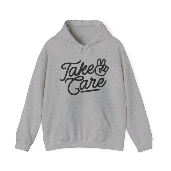 Take Care Peace Unisex Heavy Blend Hooded Sweatshirt