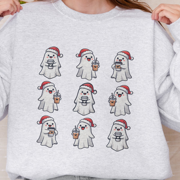 Christmas Ghosties Unisex Heavy Blend Crewneck Sweatshirt