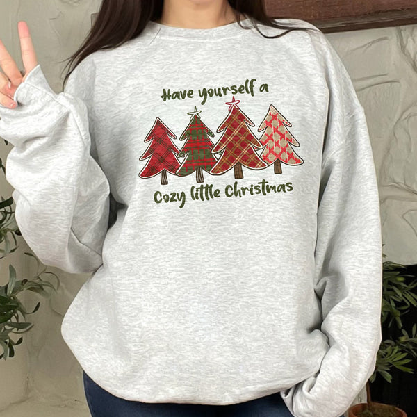 Have Yourself a Cozy Little Christmas Unisex Heavy Blend Crewneck Sweatshirt