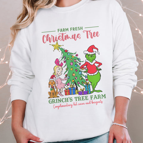 Farm Fresh Christmas Tree Movie Unisex Heavy Blend Crewneck Sweatshirt