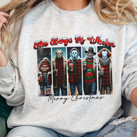 The Boys of Christmas Unisex Heavy Blend Crewneck Sweatshirt