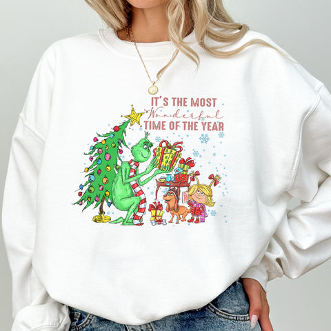 It’s the Most Wonderful Time of the Year Christmas Unisex Heavy Blend Crewneck Sweatshirt