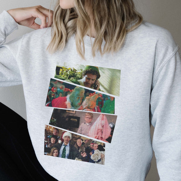 Christmas Movies Unisex Heavy Blend Crewneck Sweatshirt