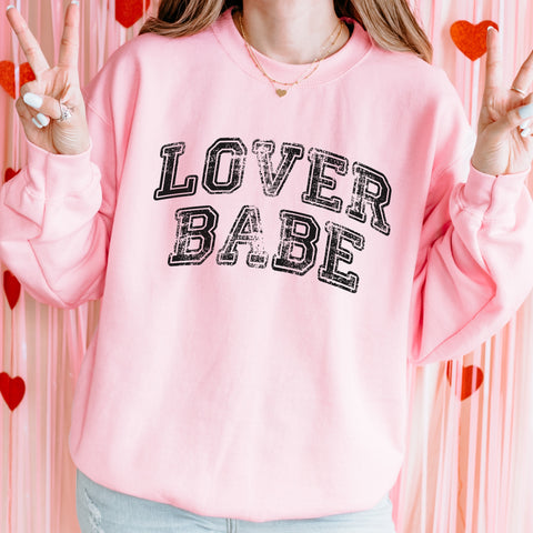 Lover Babe Valentine Unisex Heavy Blend Crewneck Sweatshirt