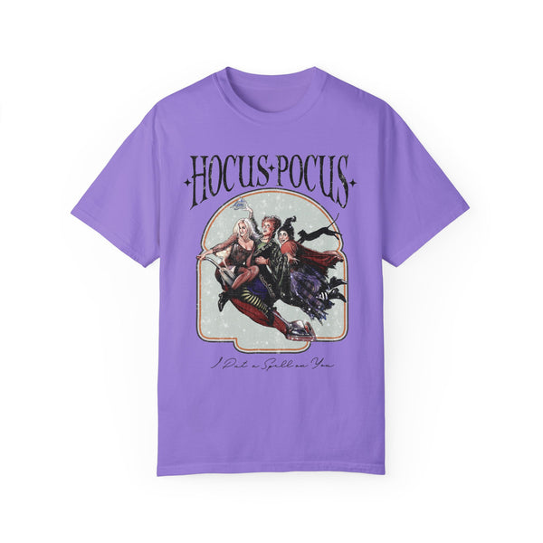 Hocus Pocus I Put a Spell on You Halloween Comfort Colors Unisex Garment-Dyed T-shirt